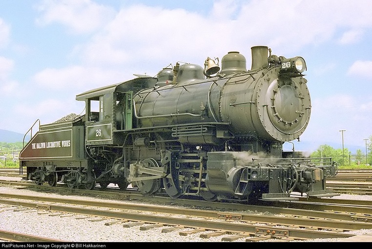2-6-0 Mogul Locomotives in the USA